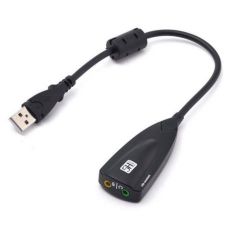 usb7.1声卡直播录音外置音频带线