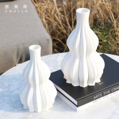 ins风家居装饰摆件 3D打印陶瓷花瓶